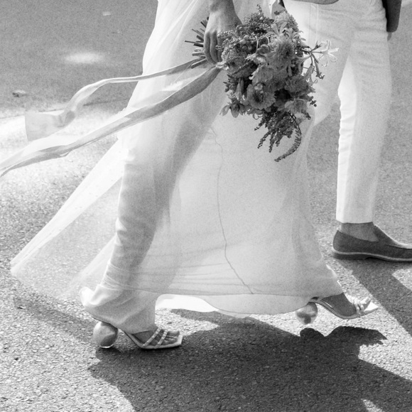 Cult Gaia “Ilona” Pearl-Embellished Sandals size 39.5 / US 9.5 - Picture 2 of 10